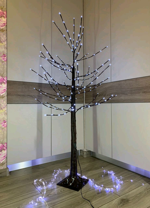 Лід дерево, led дерево, світлодіодне дерево, дерево гірлянда2 фото