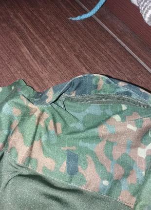 Камуфляжна бойова сорочка з щитками для захисту ліктів4 фото