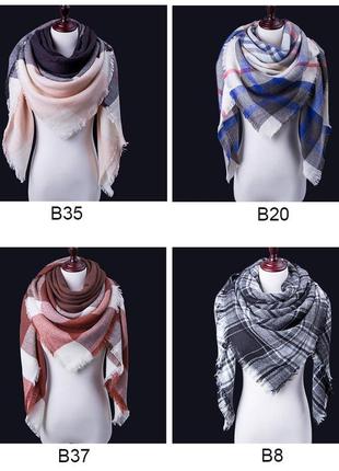 Жіночий шарф - хустка - палантин 210 x 140 x 1402 фото