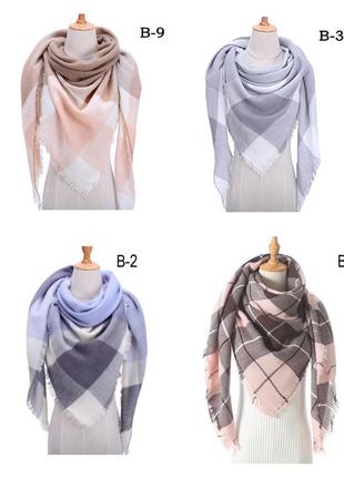 Жіночий шарф - хустка - палантин 210 x 140 x 1403 фото