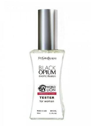 Yves saint laurent black opium exotic illusion тестер premium cla