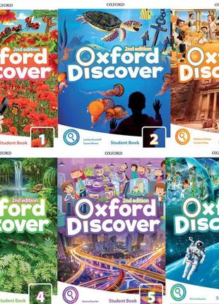 Комплекти oxford discover 2nd edition: student's book, workbook