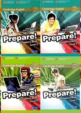 Комплекти prepare! 1st edition: student's book, workbook