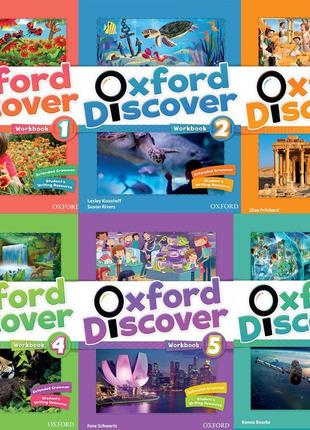 Комплекти oxford discover 1st edition: student's book, workbook1 фото