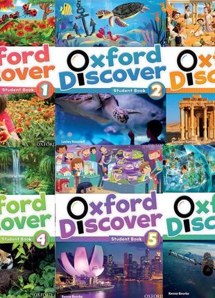 Комплекти oxford discover 1st edition: student's book, workbook2 фото