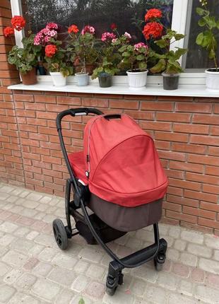 Універсальна коляска 2 в 1 graco evo (red)2 фото