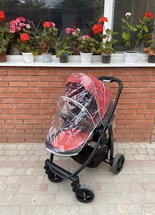 Універсальна коляска 2 в 1 graco evo (red)8 фото