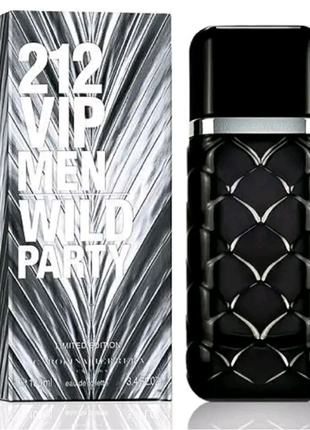 Парфуми чоловічі "carolina herrera 212 vip wild party limited edi