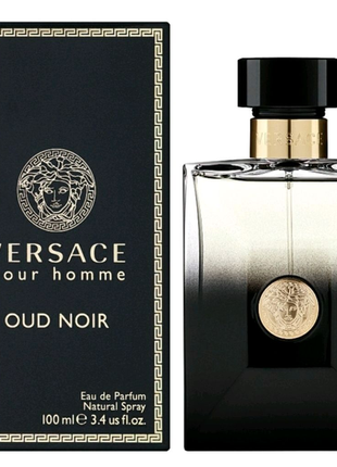 Парфуми чоловічі "versace pour homme oud noir" 100ml версачі пур