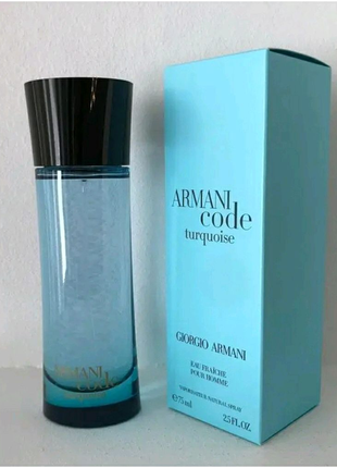 Парфуми чоловічі "armani code turquoise fraiche" 75ml1 фото