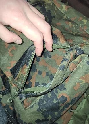 Рюкзака mil-tec ranger 80л (flecktarn)7 фото