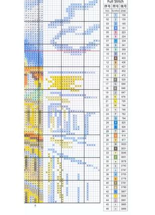 Набор для вышивания по нанесённой на канву схеме "prada square". aida 14ct printed 44*49 см4 фото