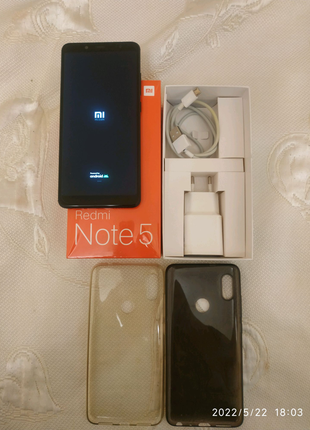 Телефон redmi note 5 4/64 black