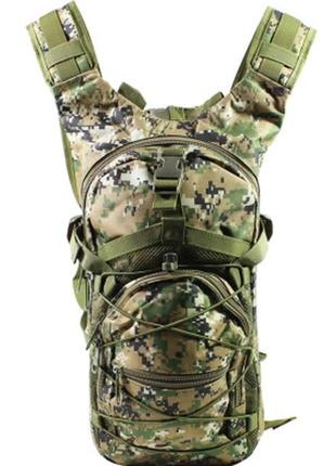Рюкзак тактичний aokali outdoor b10 20l camouflage green.-green1 фото