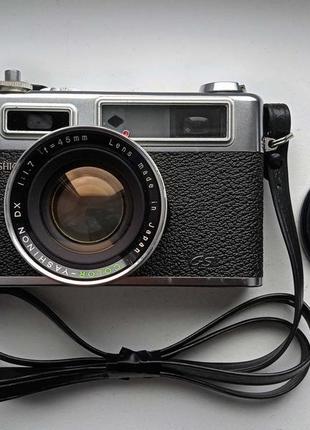 Yashica electro 35 gt — color-yashinon dx 45 мм 1.7