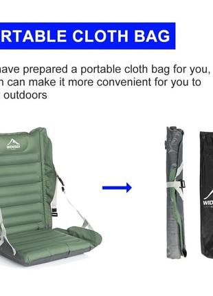 Widesea туристический матрац на кресло со встроенным насосом