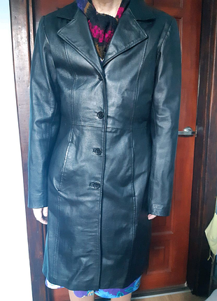Куртка шкіряна, жіноча