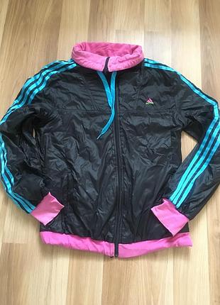 Вітровка ,куртка adidas двостороння