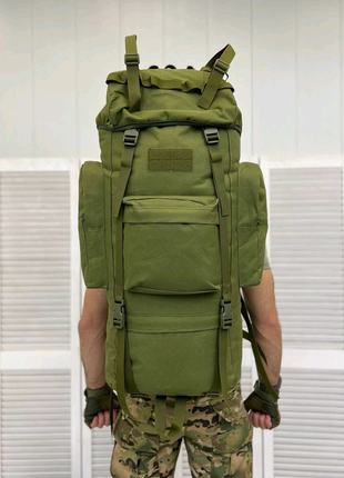 Тактичний великий армійський рюкзак 100л sagebrush k62 фото