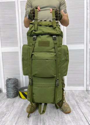 Тактичний великий армійський рюкзак 100л sagebrush k63 фото