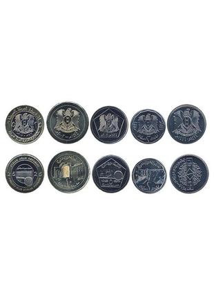 Набір монет сирії unc1 фото