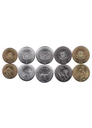 Набор монет сомали unc1 фото