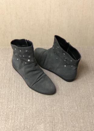 Полусапоги кожаные bata