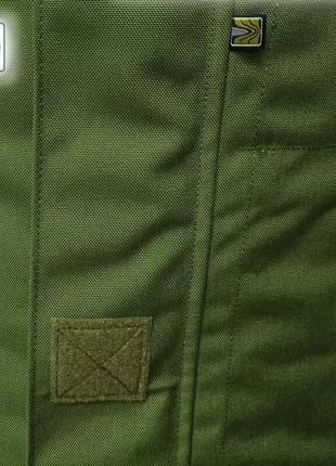 Армійський баул сумка на 110 літрів колір олива7 фото