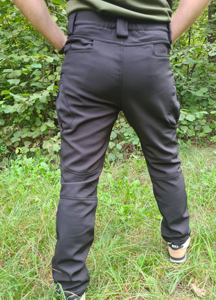 Тактичні штани софтшелл (soft shell) \ штани для полювання3 фото