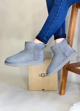 Женские ugg mini classic grey