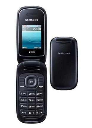 Samsung e1272 black мобільний телефон (новий у плівці)