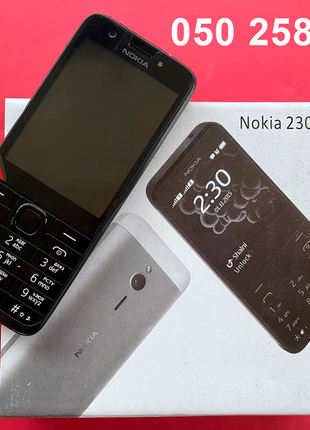 Nokia 230 duos класичний мобільний телефон (новий оригінал метал)