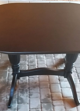 Дерев'яний кухонний стіл6 фото