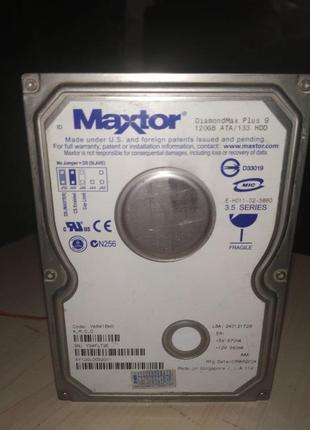 Жорсткий диск maxtor diamondmax plus 9 120gb 7200rpm + куллер