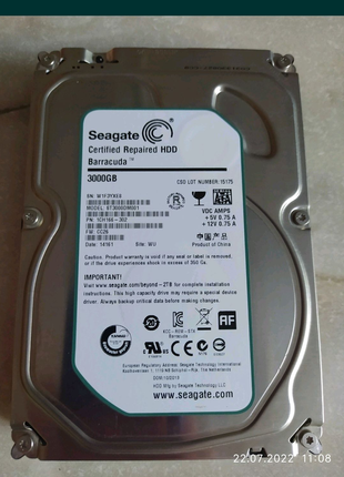 Seagate barracuda 3 tb