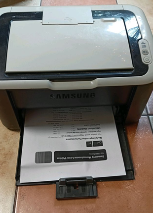 Лазерний принтер samsung ml-1661, заправлен, пробег 3000л.2 фото