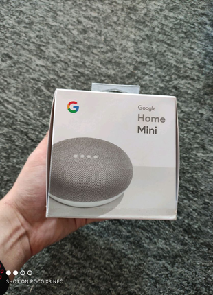 Розумна колонка google home mini