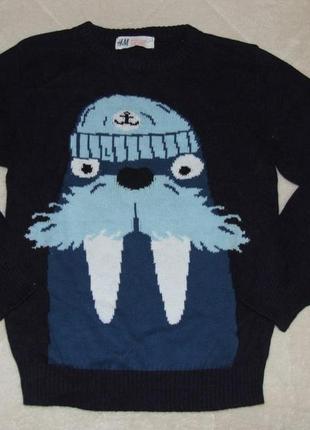 Кофта светр для хлопчика 5 - 6 років h&m
