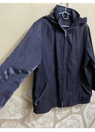 Куртка ветровка женская черная2 фото