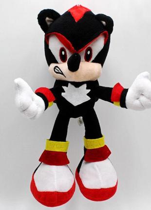 М'яка іграшка шедоу 27 см - sonic - їжак бум