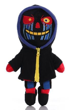 Мягкая игрушка эррор санс из андертейл 27 см error sans errortale