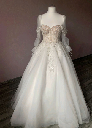 Весільна сукня принцеси 👰👑4 фото