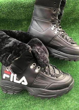 Зимние сапоги ботинки кроссовки fila disraptor оригинал (239 к)1 фото