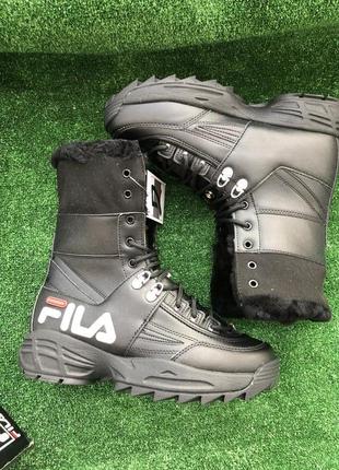 Зимние сапоги ботинки кроссовки fila disraptor оригинал (239 к)4 фото