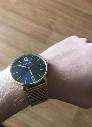 Нові наручний годинник curren, кварцовий, унісекс