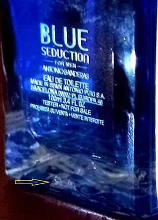 Antonio banderas blue seduction for men. edт 100 мл нова! луцьк4 фото