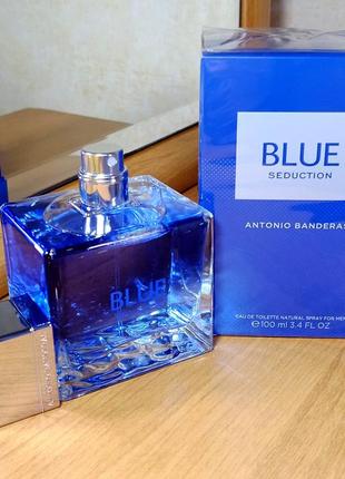 Antonio banderas blue seduction for men. туалетна вода edт 100 мл1 фото