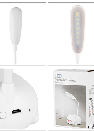 Настільна міні led-ламп із вбудованим акумулятором