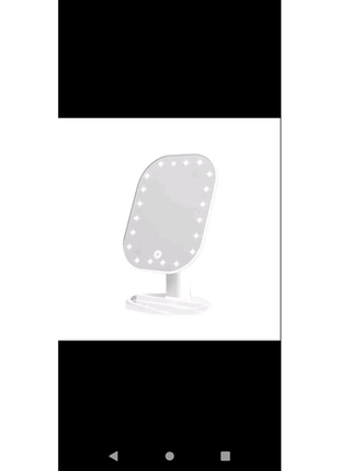 Led зеркало з підсвічуванням cosmetic mirror hh0712 фото