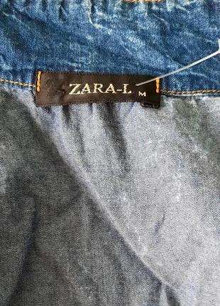 Рубашка жатка zara размер xs-s6 фото